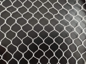 Black Commercial Knitted Anti Bird Netting 10 Metres Wide x  30 Metres Long 